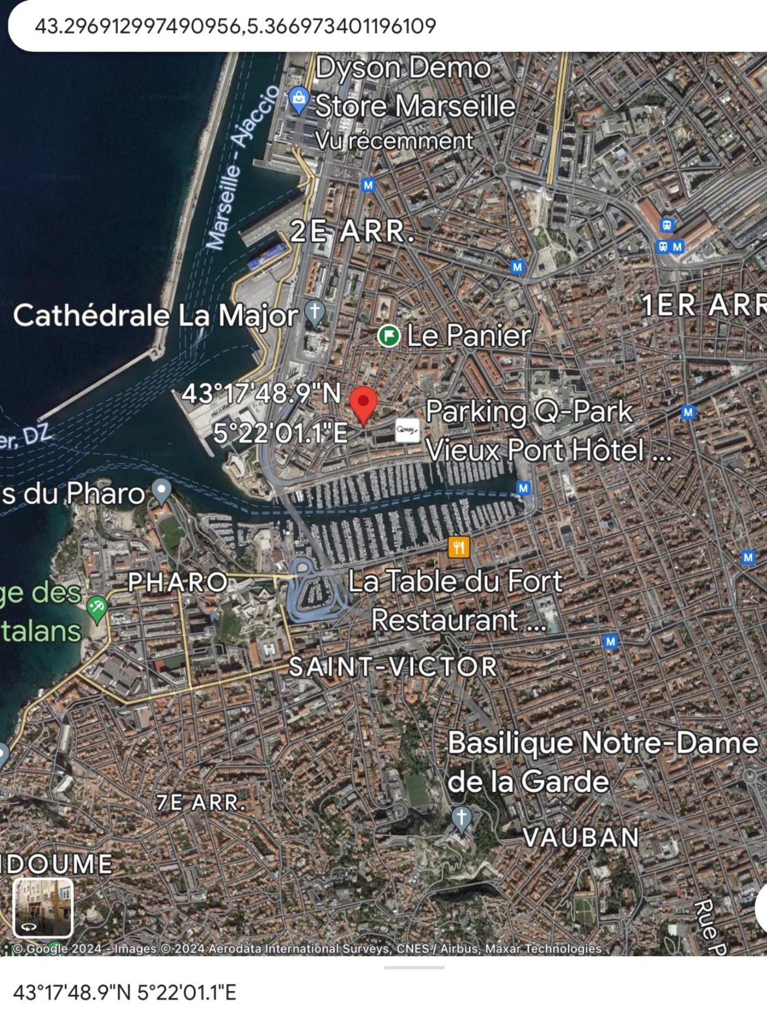 Ferienwohnung Le Perchoir Du Panier Marseilles Exterior foto
